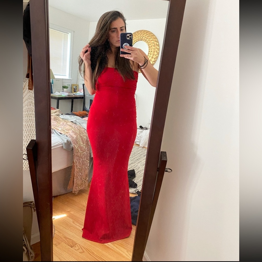 NWT Red gown